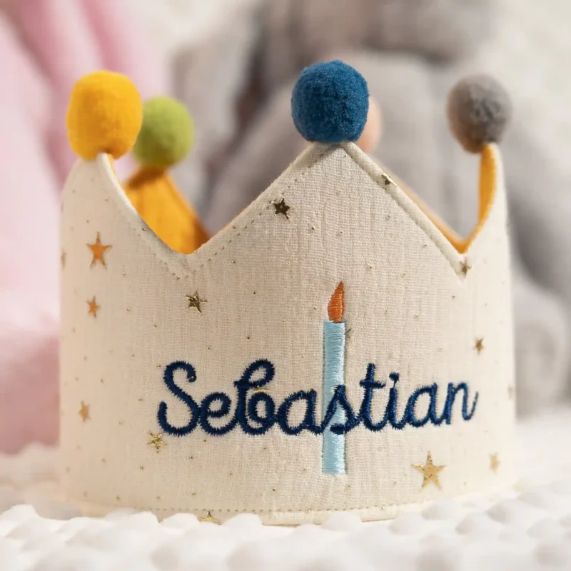 Littlecustombaby-baby-1st-birthday-crown-for-boy-left-side-view Littlecustombaby baby 1st birthday crown for boy left side view