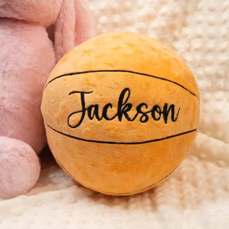 littlecustombaby-personalized-name-basketball-plushie-stuffie-with-single-color-thread-embroidered-name-front littlecustombaby personalized name basketball plushie stuffie with single color thread embroidered name front