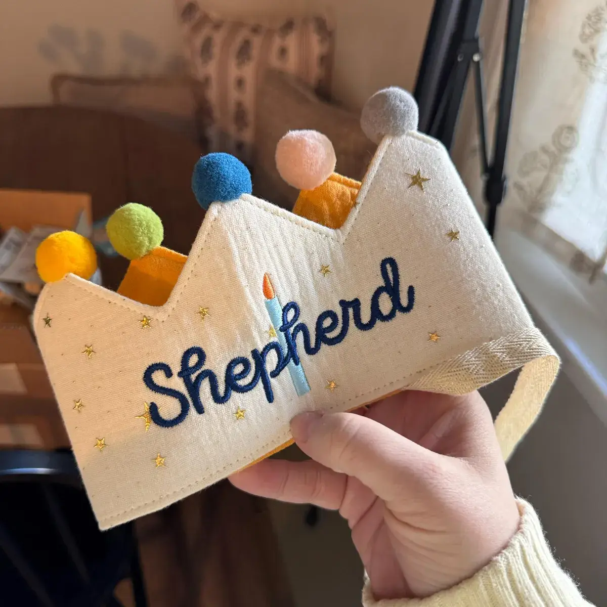 Littlecustombaby-baby-name-birthday-crown-with-candle-review-picture-20